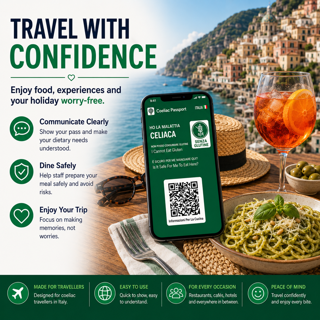 🇮🇹 Italy Coeliac Apple/Google Wallet Pass