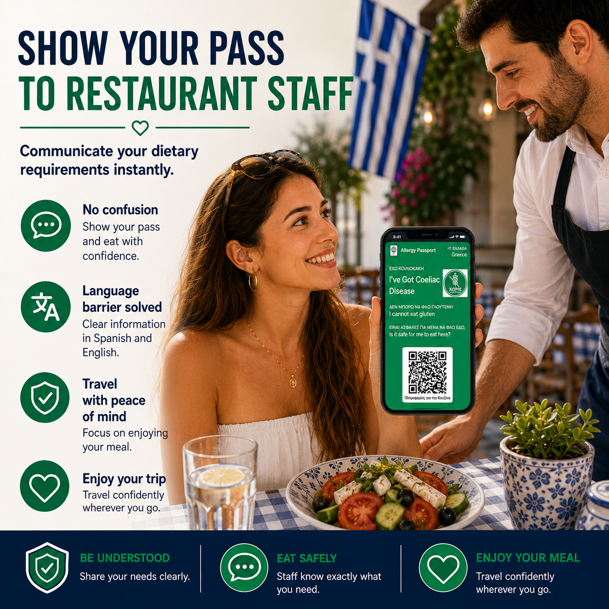 🇬🇷Greece Coeliac Apple/Google Wallet Pass